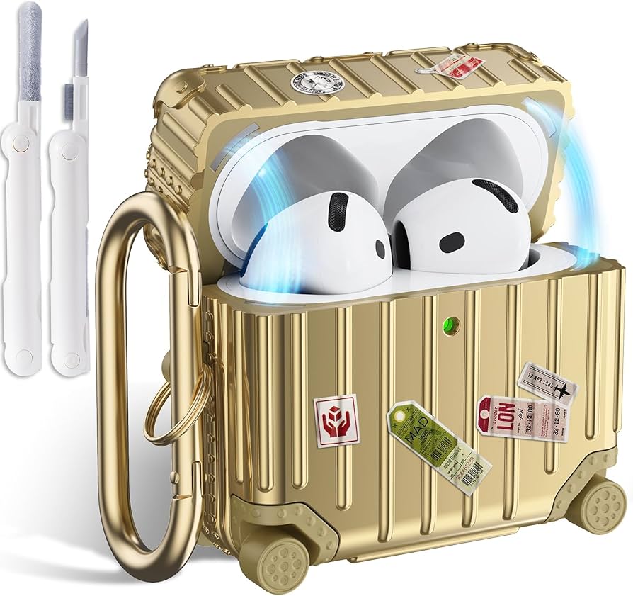 Amazon | V-MORO for AirPods 4ケース 2024 AirPods 第4世代専用