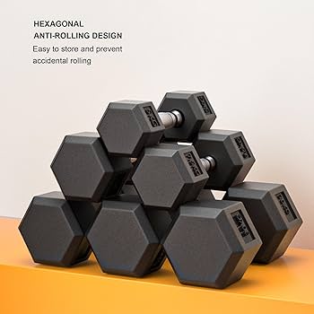 Amazon.co.jp: ダンベル ヘックスダンベル 2.5 kg - 30 kg 六角