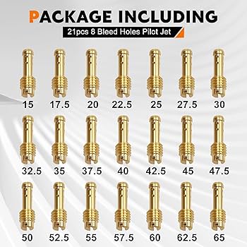 Pilot Slow Jet Kit for MIKUNI VM22/210 TM/TMX AX100 EN GN TZR TMS