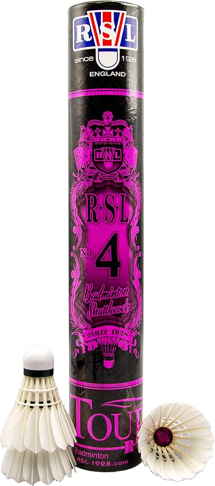 Amazon | RSL No.4 Tourney バドミントン シャトルコック バーディ 12