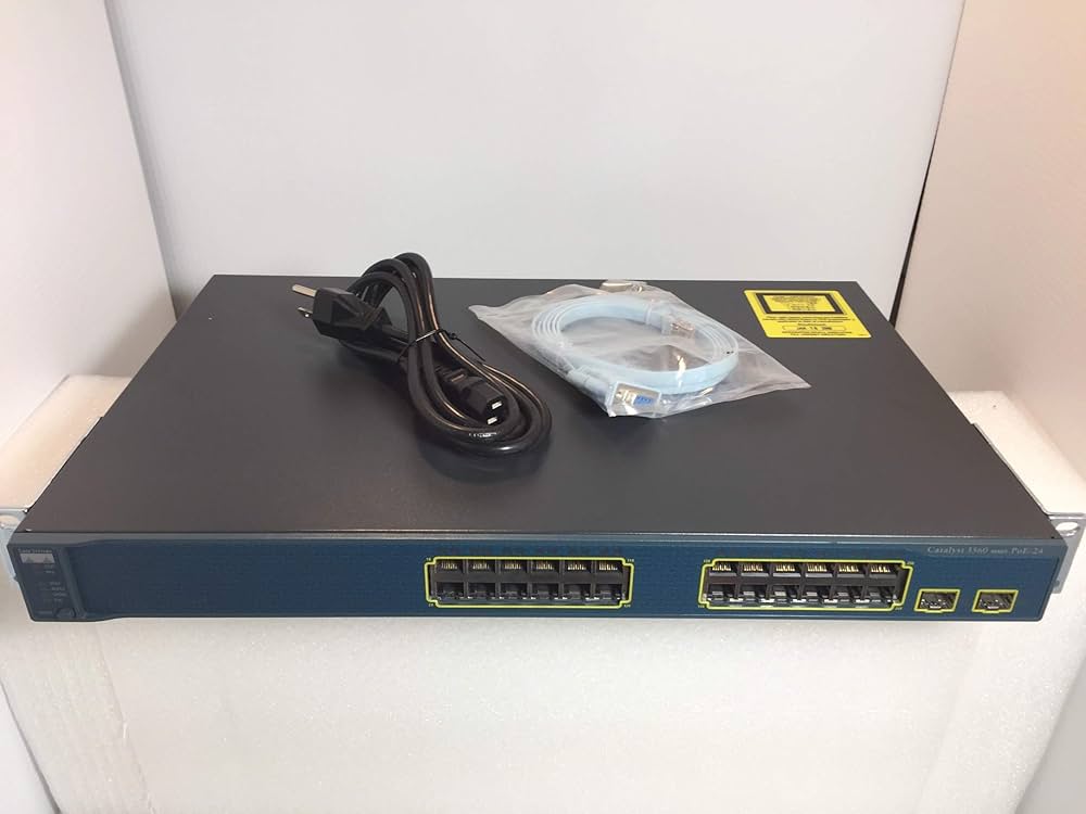 Amazon | CISCO Catalyst 3560-24PS-S マルチレイヤ イーサネット PoE