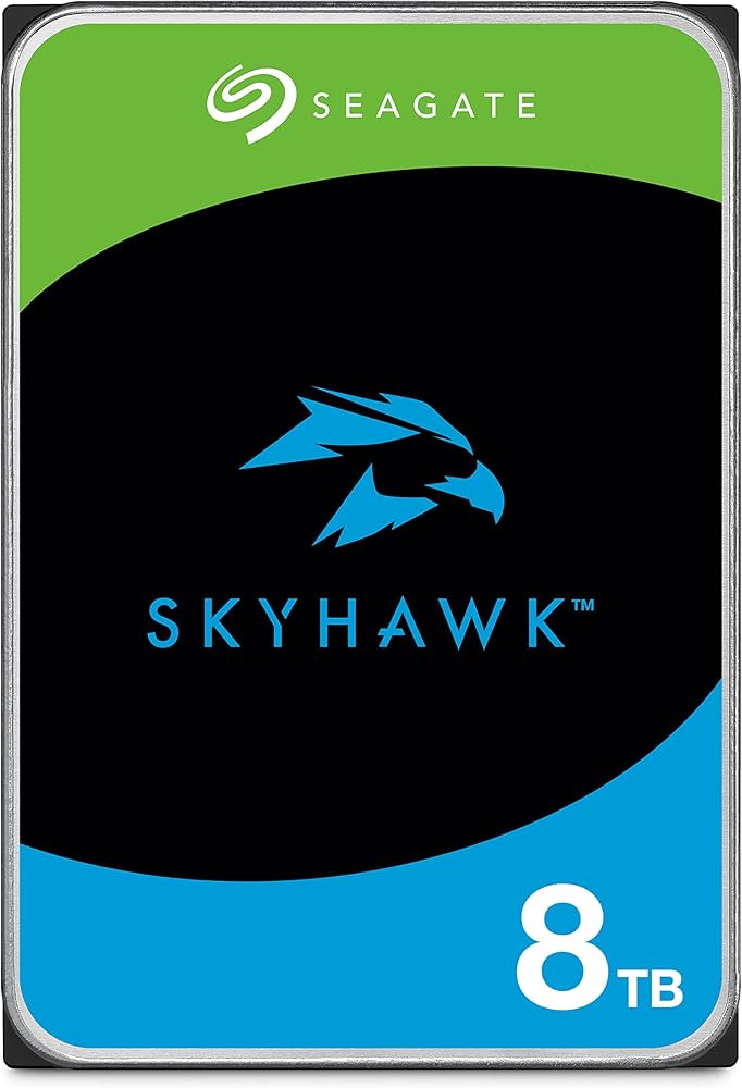 Seagate Skyhawk 8TB Video Internal Hard Drive HDD – 3.5 Inch SATA