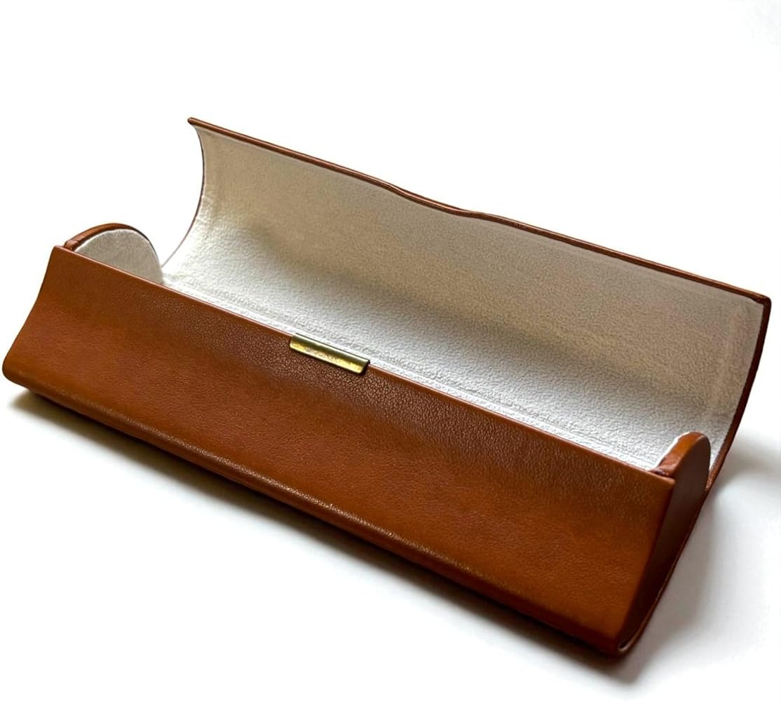 Amazon | [nokorika] メガネケース ハード PUレザー スリム 軽量