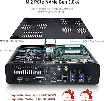 Amazon.com: Last one Don't Miss Our Mini PC for Windows 10 Core I7