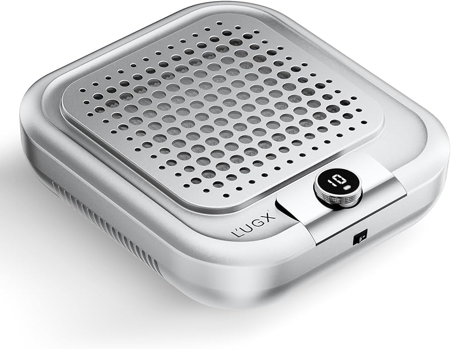 Amazon.co.jp: L'UGX 充電式 ネイル 集塵機 ネイルダストコレクター