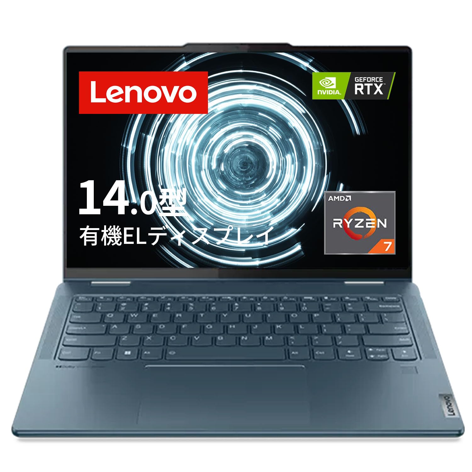 Amazon.co.jp: Lenovo Yoga 7 Gen 8 ノートパソコン (14.0インチ 2.8K