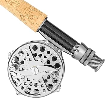 Amazon | 3-4wt クリックアンドパウ フライリール 直径75mm クラシック