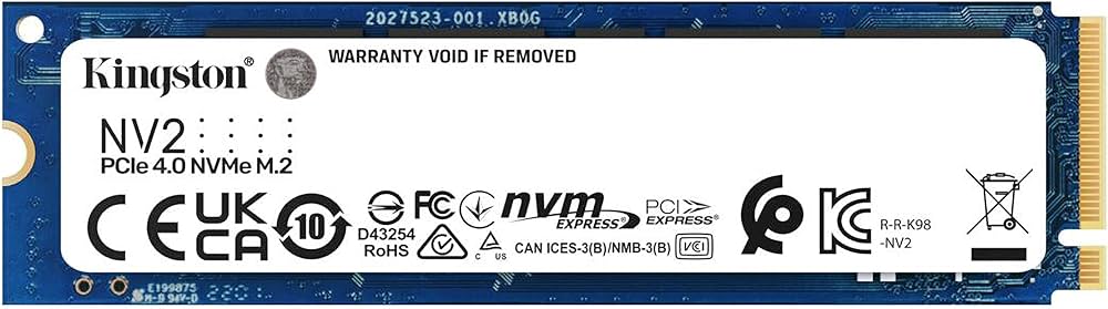 Amazon | キングストンテクノロジー Kingston SSD NV2 500GB PCIe Gen