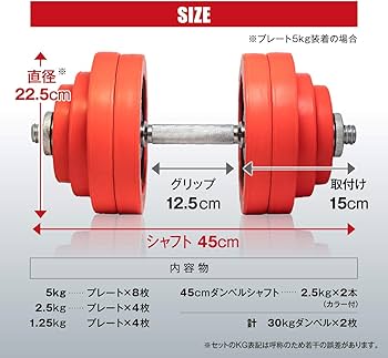 Amazon | IROTEC（アイロテック） ラバー ダンベル 60KG セット （片手