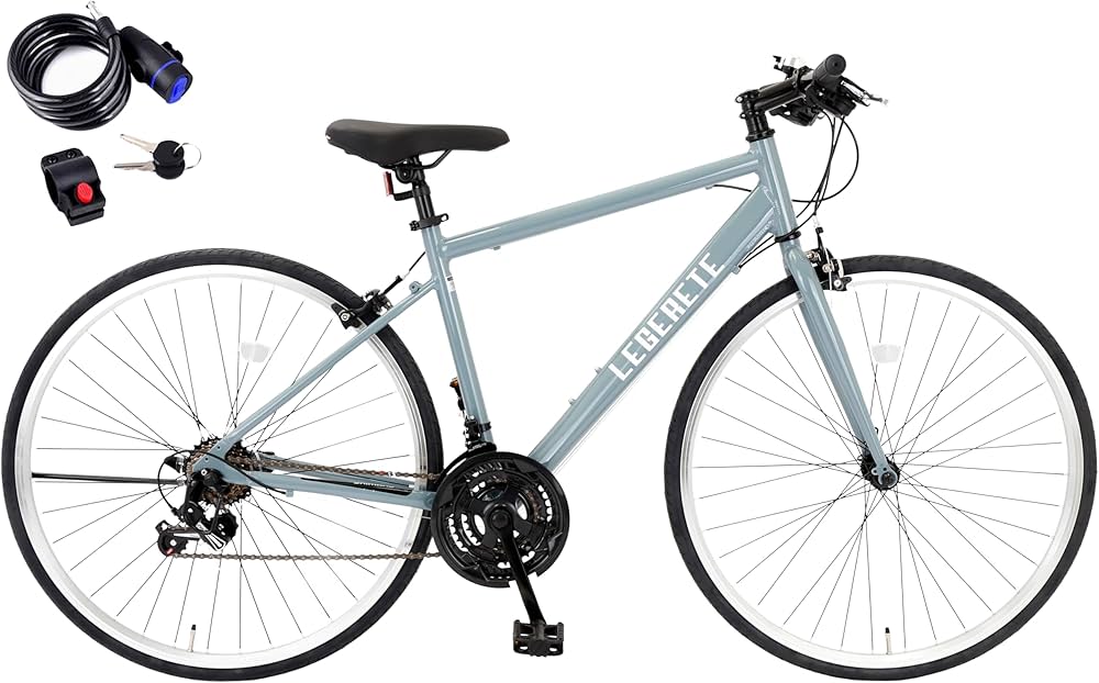 Amazon | 【スピードワールド】クロスバイク 軽量アルミフレーム 700C