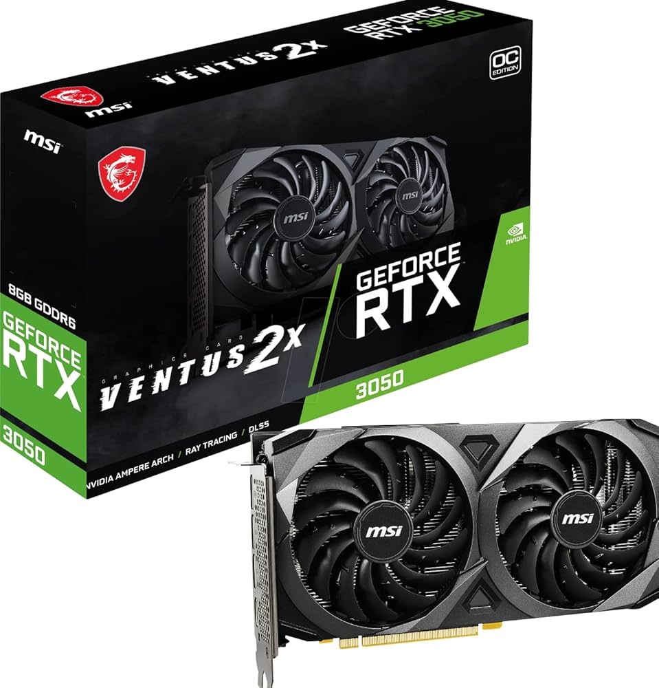 Amazon | MSI GeForce RTX 3050 VENTUS 2X 8G OC ゲーミング
