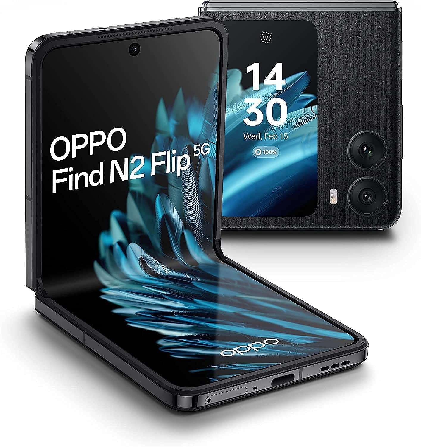 Oppo Find N2 Flip 5G 512GB Black (16GB RAM) - China Version