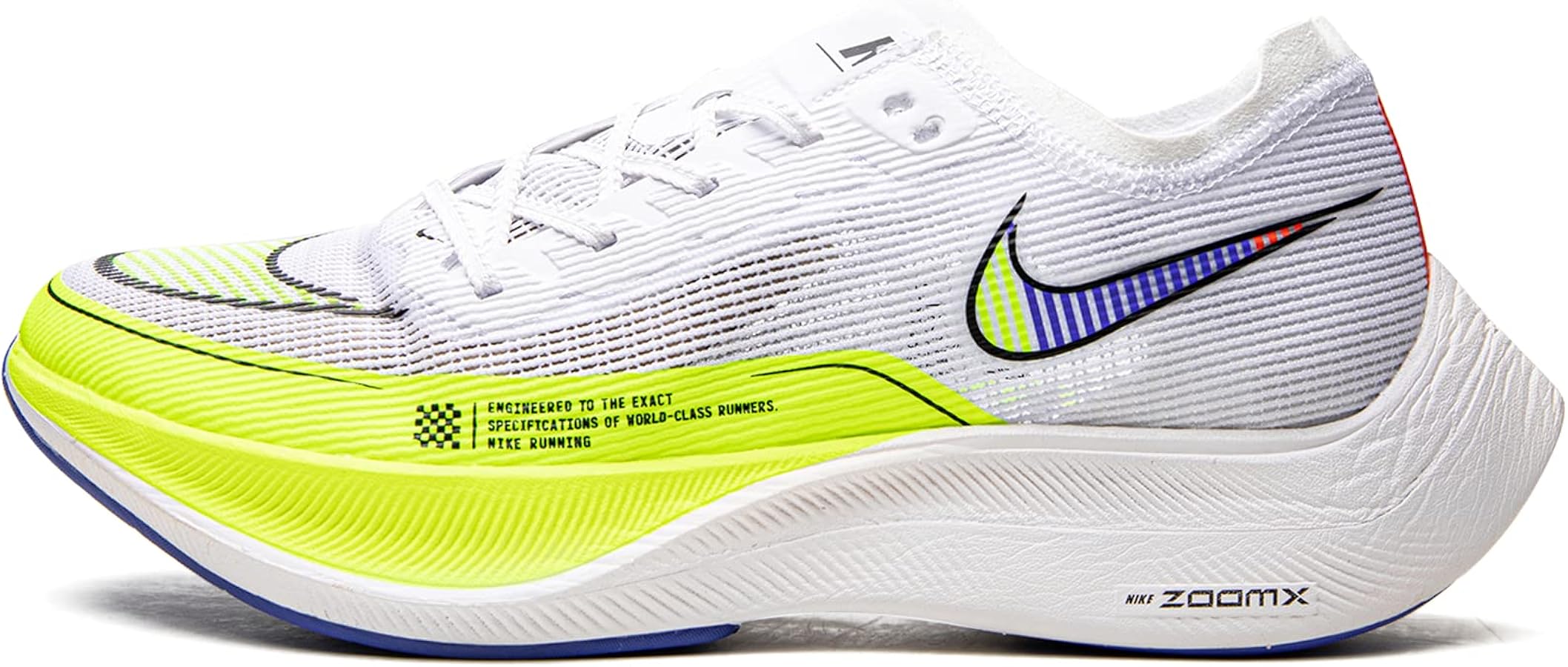 Amazon | Nike メンズ ZoomX Vaporfly Next% 2 CU4111, Bianco Nero