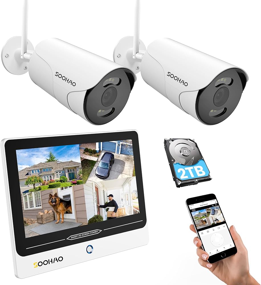 Amazon.co.jp: 【500万画素・2TB HDD内蔵・双方向の音声】SOOHAO