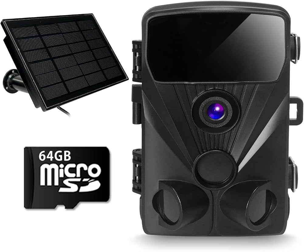 Amazon.co.jp: SecuSTATION トレイルカメラ 屋外 熊 害獣 ソーラー
