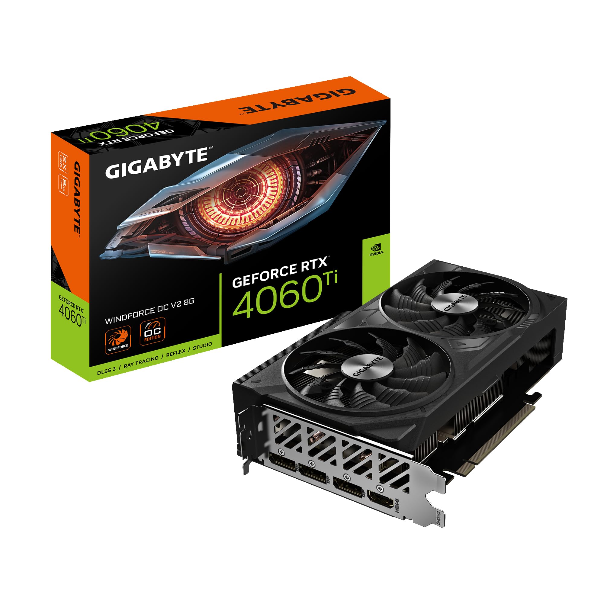 Amazon | Gigabyte GeForce RTX 4060 Ti WINDFORCE OC V2 8G