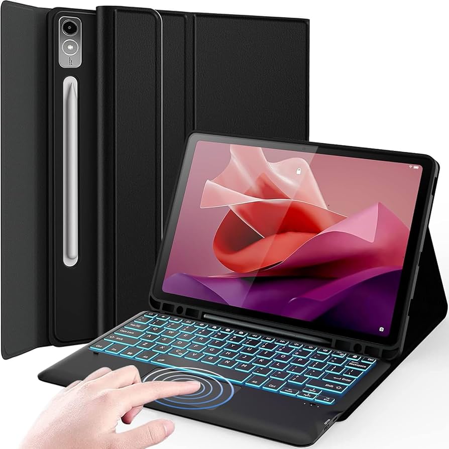 Amazon.com: Nanhent Keyboard Case for Lenovo Tab P12 12.7 Inch