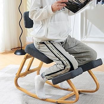 Amazon｜バランスチェア学習椅子, 姿勢矯正子供から大人まで背もたれ