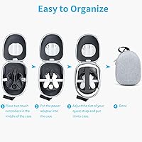 Amazon.co.jp: EUCARLOSケース Meta Quest 3/3S Standard/Elite