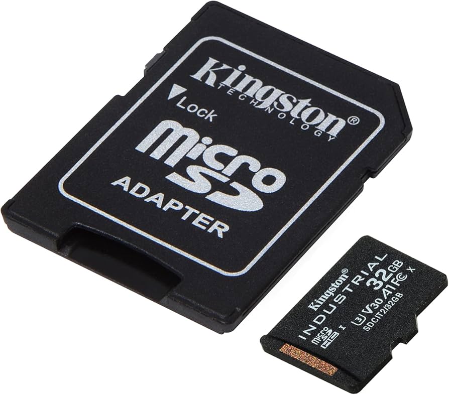 Amazon.com: Kingston Industrial 32GB microSDHC C10 A1 pSLC Card +