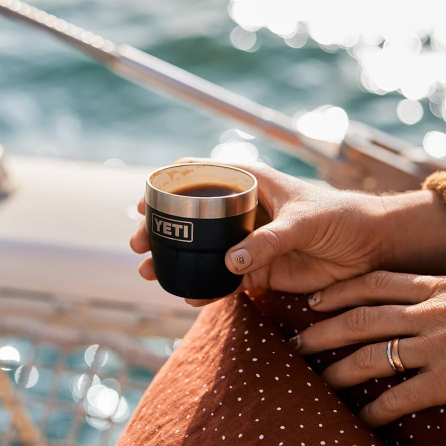 YETI Rambler 4 oz Stackable Cup, Stainless Steel, Vacuum Insulated