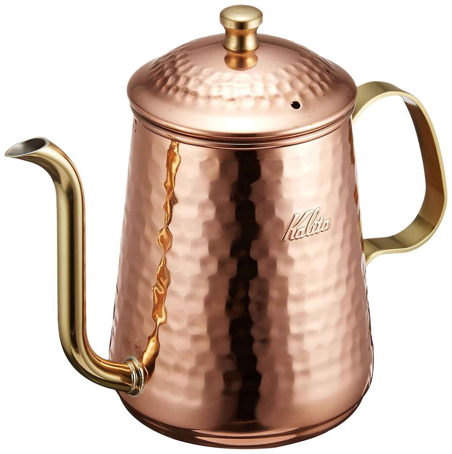 Amazon｜カリタ Kalita コーヒーポット 銅 600ml #52071｜ドリップ