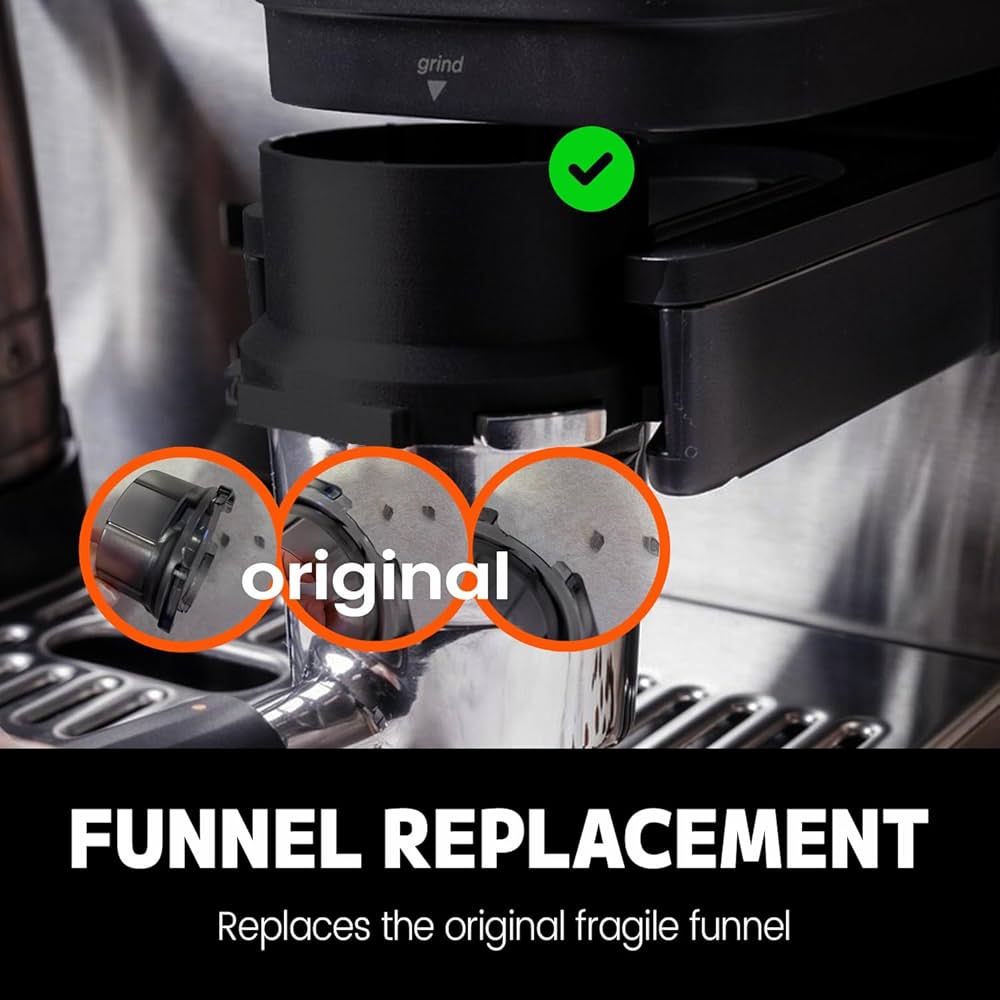 Amazon.com: MIMORE Funnel for Ninja Luxe Cafe - Black Espresso