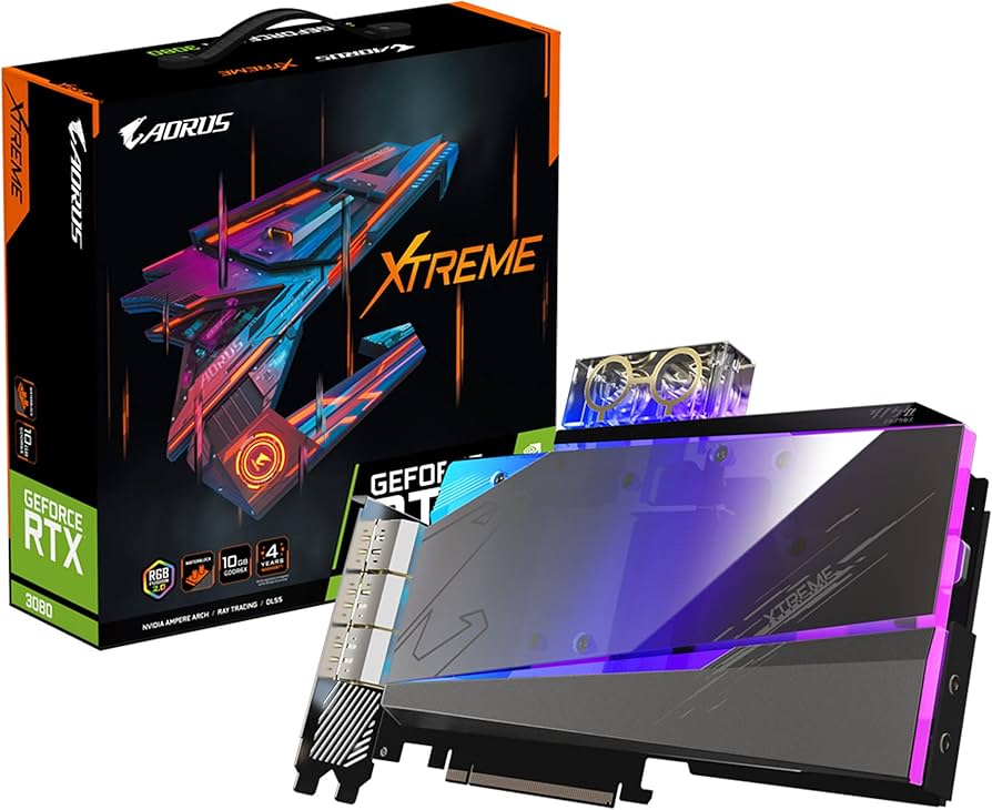 Amazon.com: GIGABYTE AORUS GeForce RTX 3080 Xtreme WATERFORCE WB