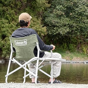 Amazon.co.jp: Coleman(コールマン) アルミデッキチェア(オリーブ