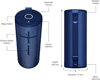 Amazon.com: Ultimate Ears Boom 3 Portable Waterproof Bluetooth