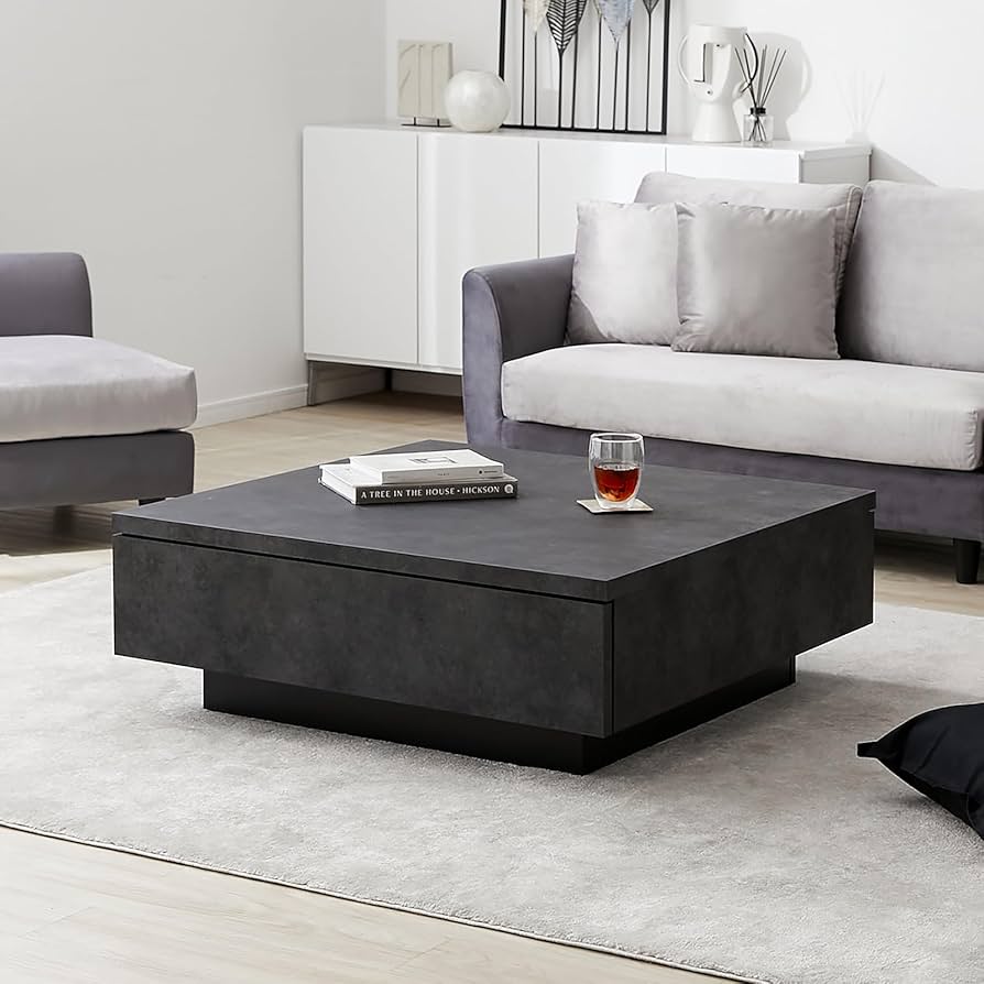 Amazon.co.jp: LOWYA ロウヤ ローテーブル リビングテーブル 引き出し