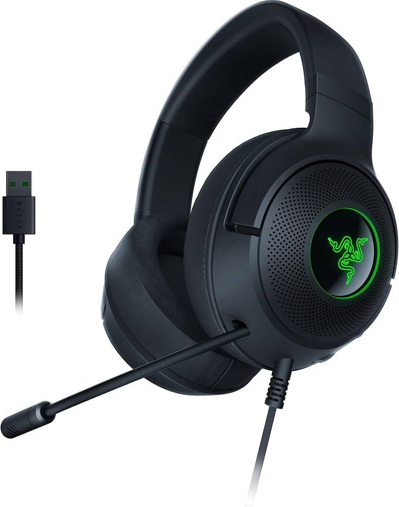 Amazon.com: Razer Kraken V3 X Wired USB Gaming Headset
