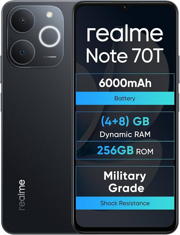 REALME NOTE 70T RAM 4GB+256GB 3台セット Realme Note 70T, 128GB ROM
