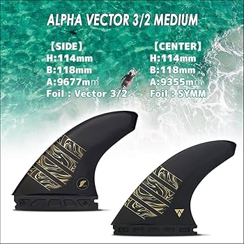 Amazon | futures. フューチャー フィン ALPHA VECTOR 3/2 MEDIUM