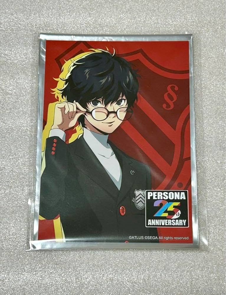 ペルソナ スリーブ 未開封 ペルソナ5 主人公 スリーブ 未開封 未使用