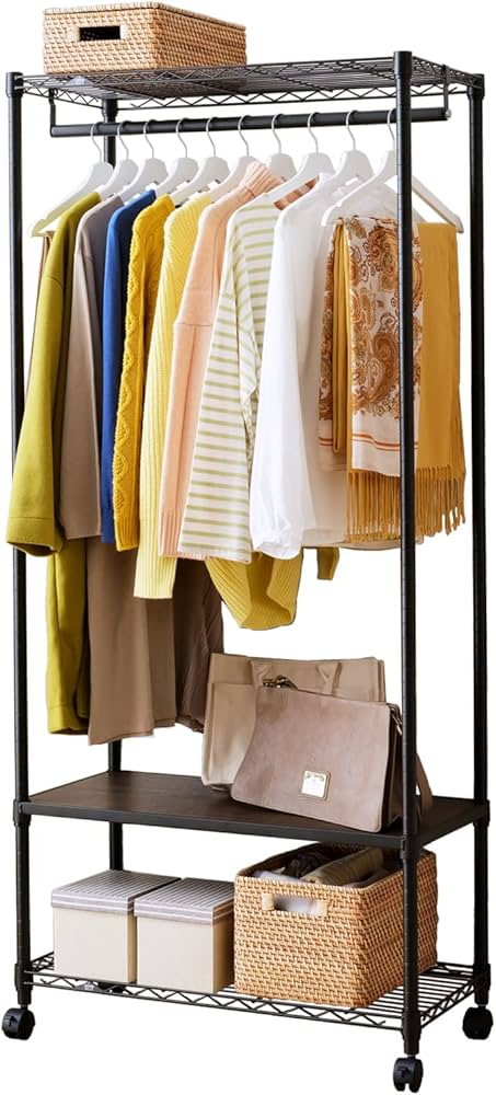 Amazon｜[ドウシシャ] ルミナス ノワール ウッドシェルフ付きワード