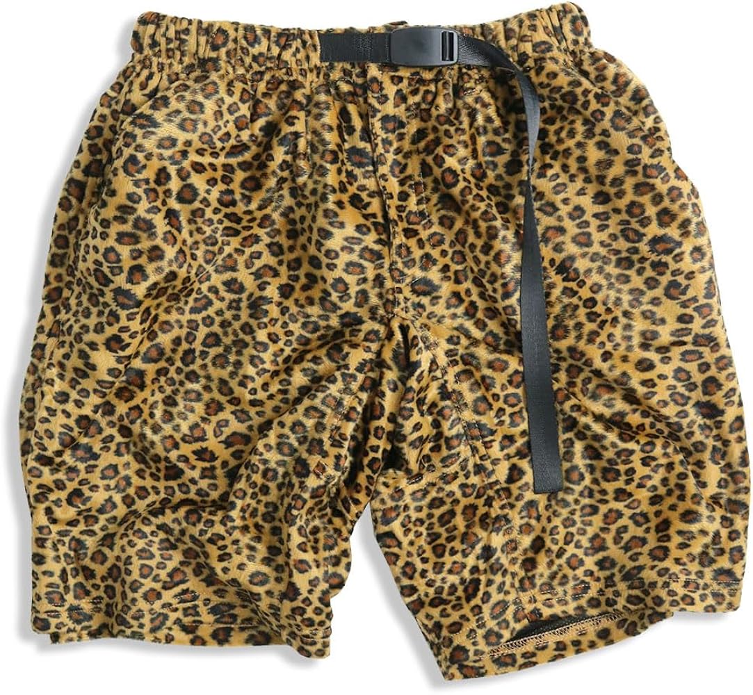 Amazon | [クインテット] ROCK 豹柄 ショートパンツ ヒョウ柄