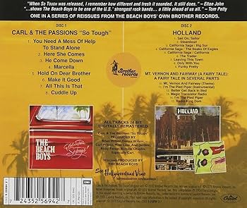 Beach Boys, The Beach Boys - Carl & The Passions - So Tough