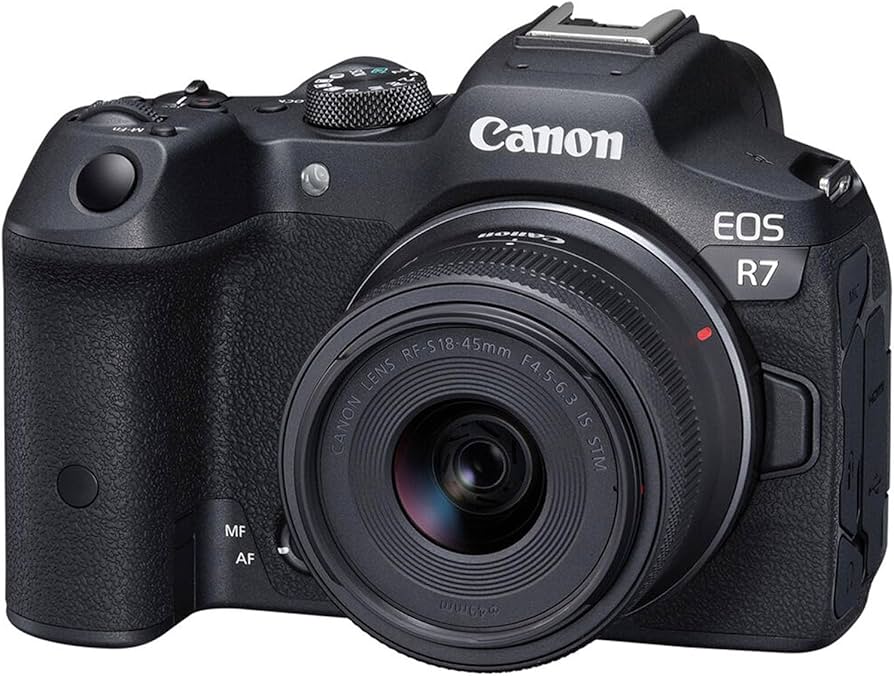 Amazon.com : Canon EOS R7 Mirrorless Camera with 18-45mm and 55