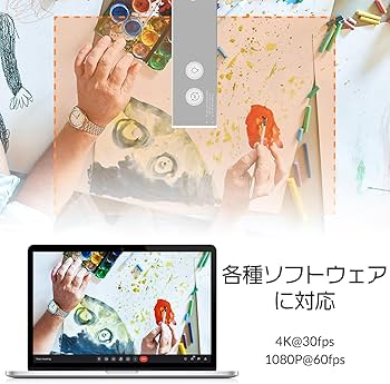 Amazon.co.jp: Ideao DC400 USB Webカメラ/書画カメラ/スキャナー 3-in