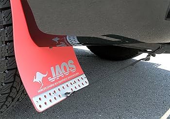 Amazon | ジャオス(JAOS) JAOS マッドガードIII リヤセット レッド