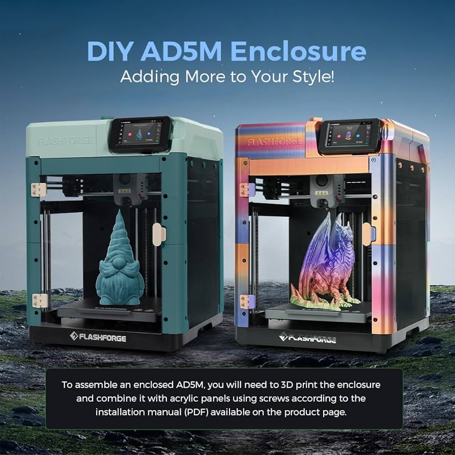 Amazon | FLASHFORGE Adventurer 5M 3Dプリンター、完全自動レベリング