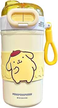 Amazon.com: Many Rainbows Pom Pom Purin Stainless Steel Insulated