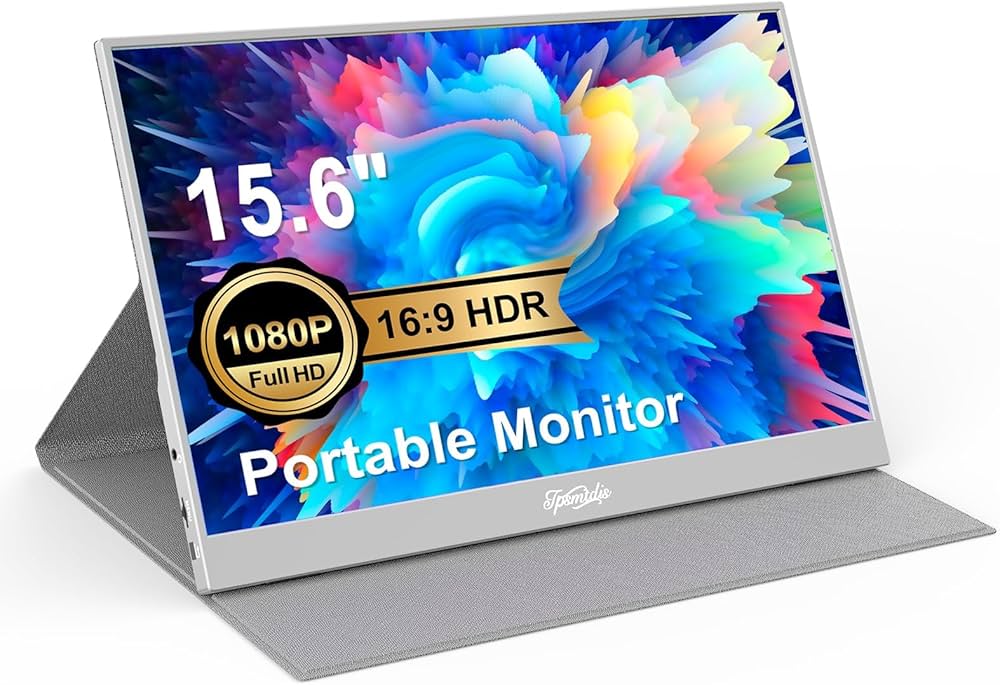 Amazon.co.jp: 15.6インチ ポータブルモニター、ラップトップモニター