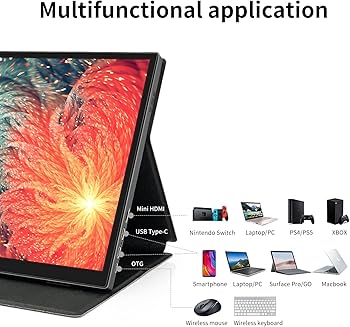 Amazon.co.jp: WIMAXIT モバイルモニター 14インチ モバイル