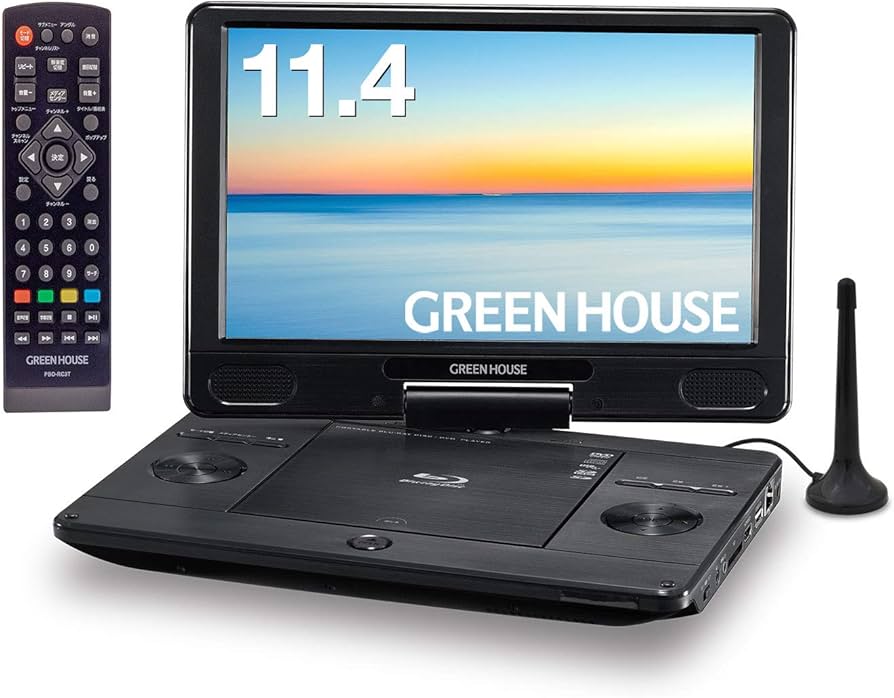 Amazon | グリーンハウス 11.4型ワイド 地デジ・ワンセグ搭載
