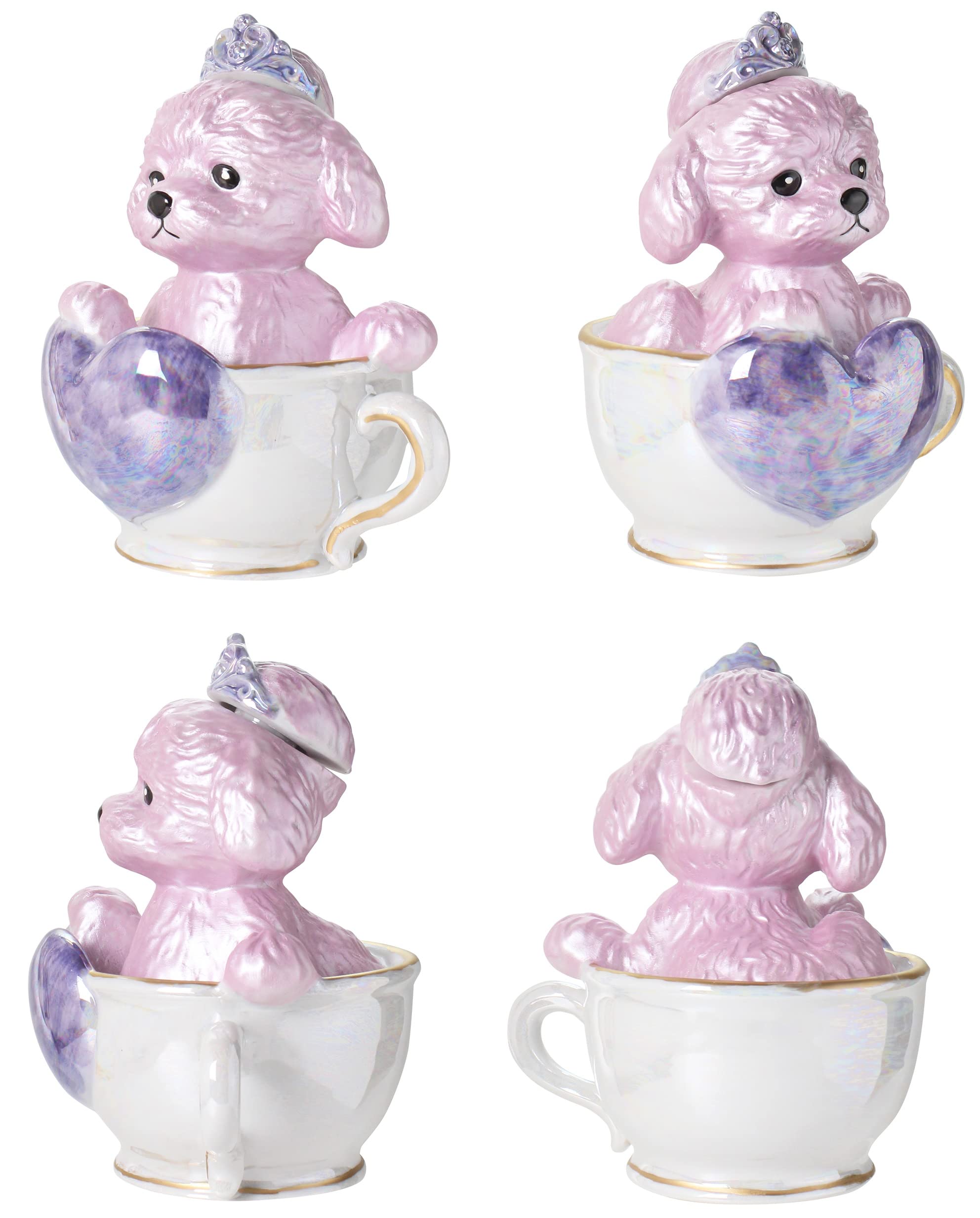 Amazon.co.jp: 箱付き ティーカッププードル デキャンタ ローズ 500ml