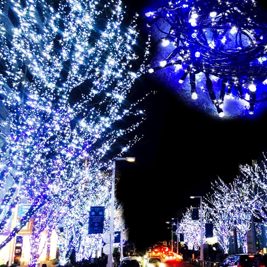 Amazon.co.jp: 【6ヶ月保証】【青&白】高輝度/防水仕様/連結可能