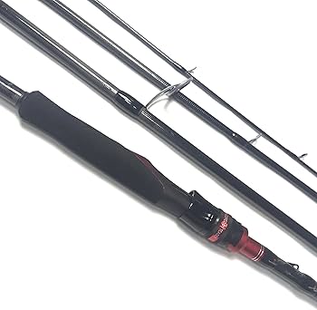 Amazon | EVA 9フィート (2.7m) スピニングパックロッド カーボン