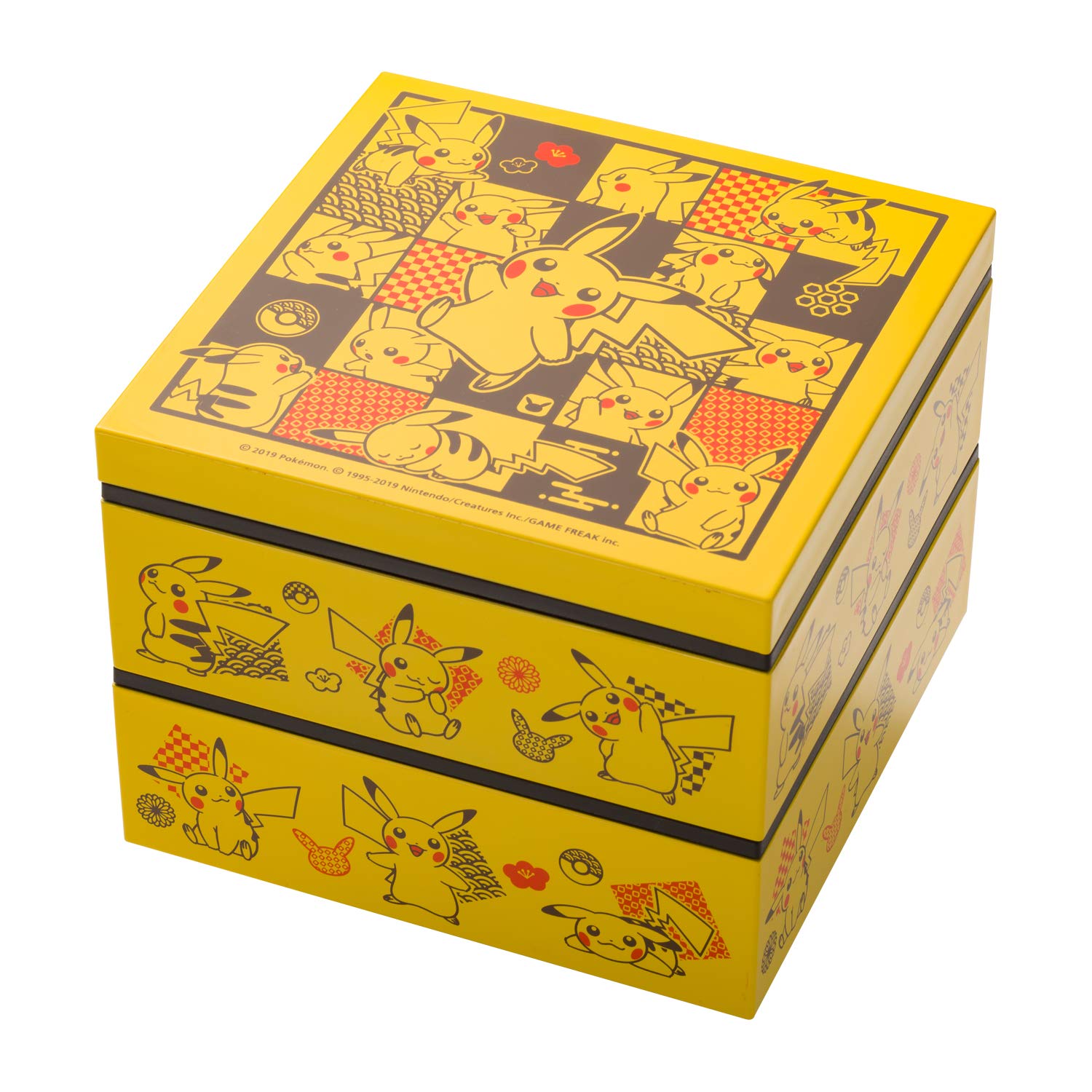 Amazon.co.jp: ポケモンセンターオリジナル ピカチュウの黄色い重箱二
